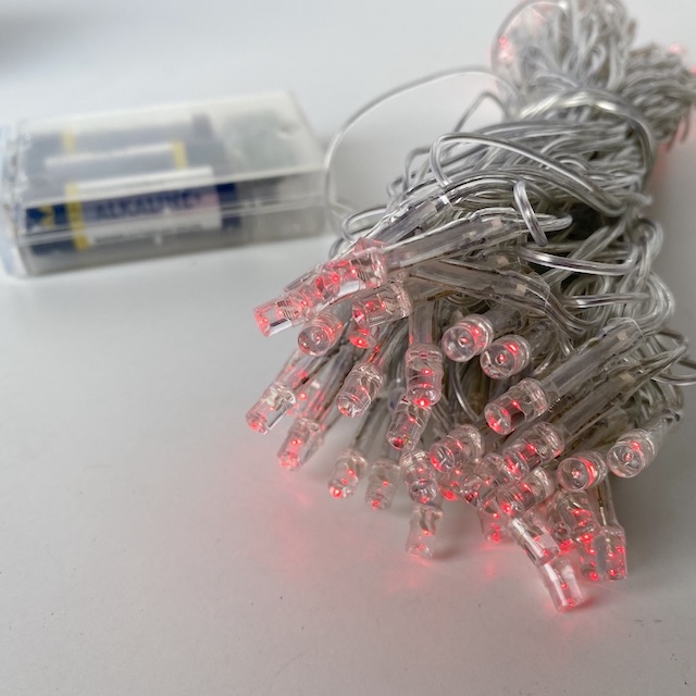 FAIRY LIGHT, 75 LED Red (Red x 3 AA's)
